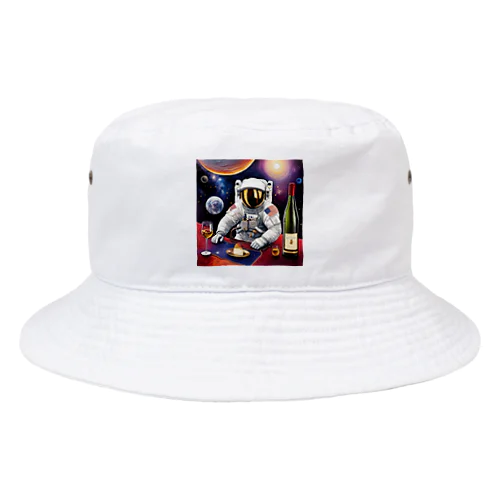 宇宙空間に合うワイン Bucket Hat