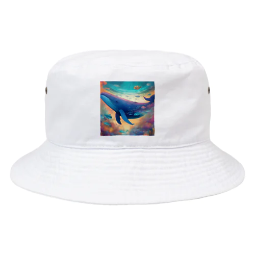 クジラさん Bucket Hat