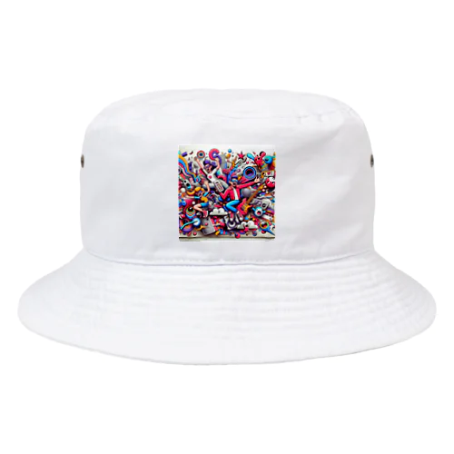 ポップアート Bucket Hat