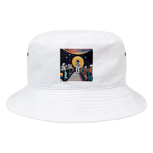 宇宙ムーン教の教え Bucket Hat