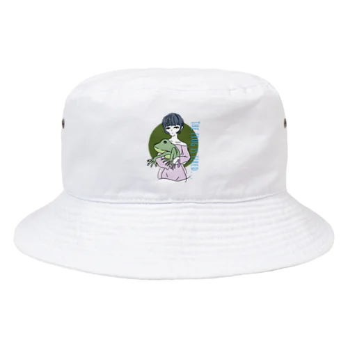 カエル好きな女の子 Bucket Hat