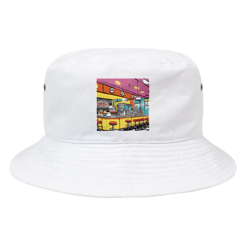 50'sのダイナー Bucket Hat