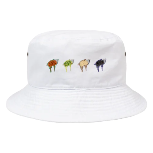 脳パスタ Bucket Hat