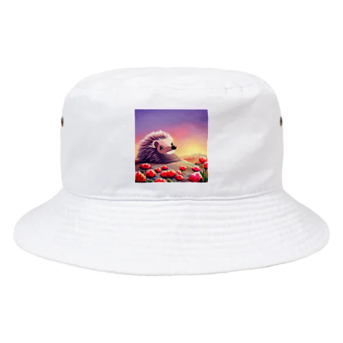 ドット絵ハリネズミ Bucket Hat