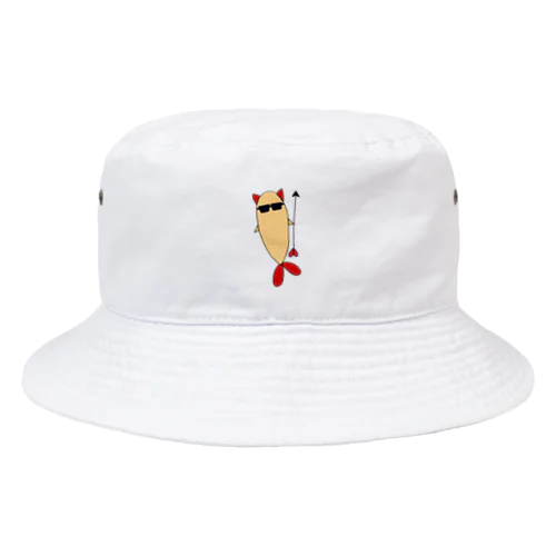 Shrimp Cat Bucket Hat