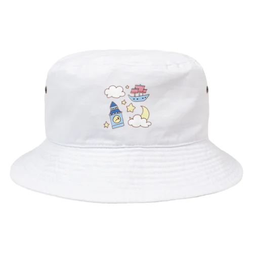 ピーターパン風 Bucket Hat