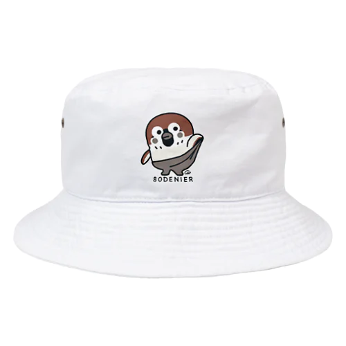 履いてる？ 80DENIER タイツを履いたスズメ　大きめ Bucket Hat