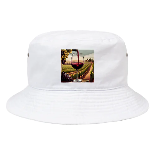 丹精込めたボジョレーヌーボ Bucket Hat