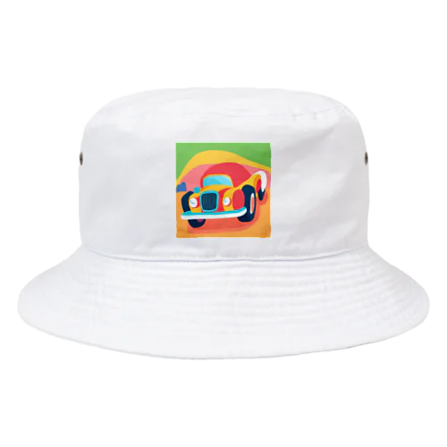 ポップな車 Bucket Hat