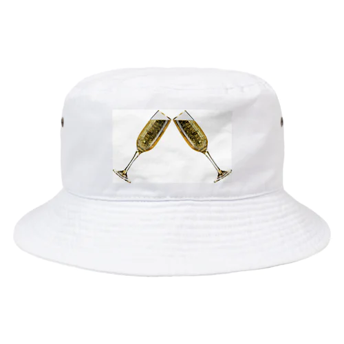 シャンパン乾杯 Bucket Hat