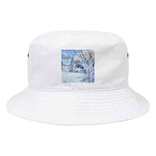 美しい冬の景色 Bucket Hat