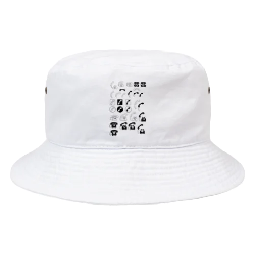 テレフォンマーク いろいろ Bucket Hat