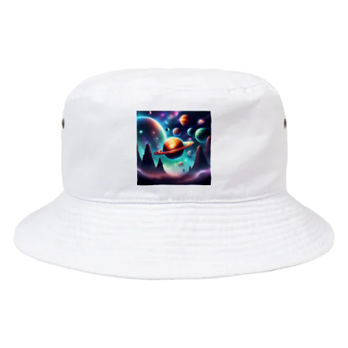 宇宙に浮かぶ惑星 Bucket Hat