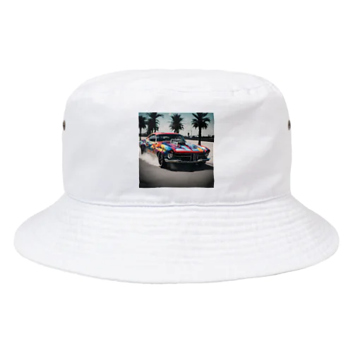 外車　かっこいい Bucket Hat