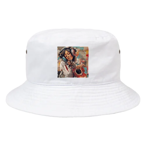 Mevio ロックウーメン Bucket Hat