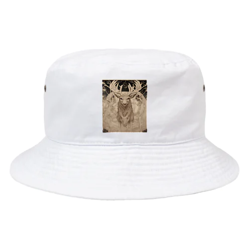 千年杉しか Bucket Hat