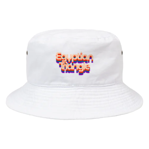 Egyptian Triangle 80's風 Bucket Hat