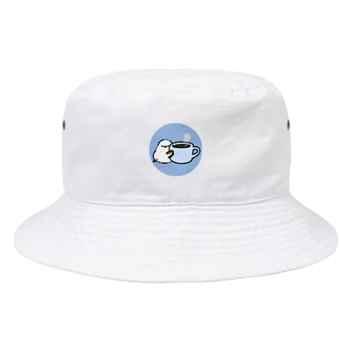 ホッと一息シマエナガちゃん Bucket Hat