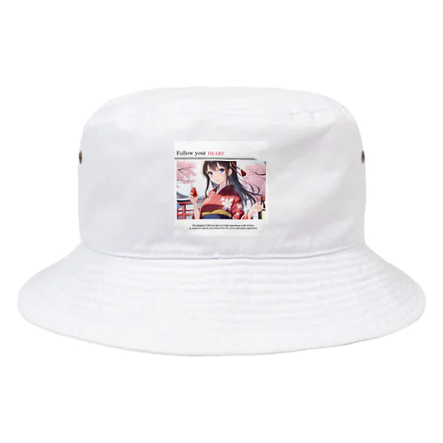 着物女子 Bucket Hat