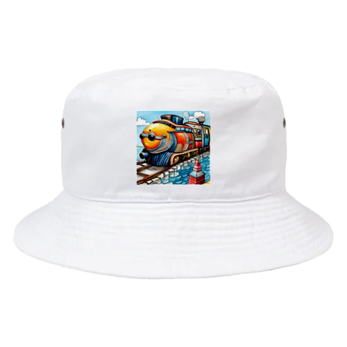 トレインフィッシュ Bucket Hat