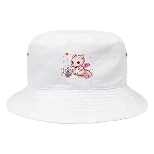 干支のかわいい龍 Bucket Hat