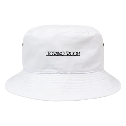 「TORIKO ROOM」ショップロゴアイテム フォントブラック Bucket Hat