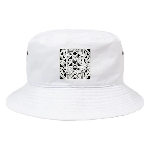 幾何学模様 Bucket Hat