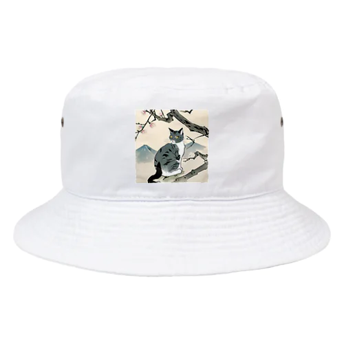 浮世絵猫 Bucket Hat