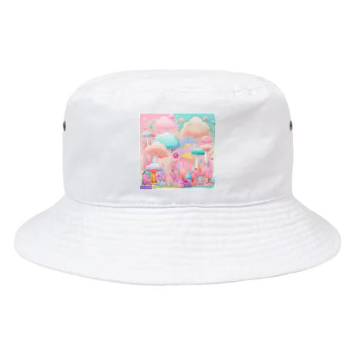 キノコのアート Bucket Hat