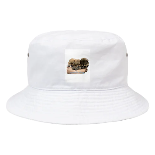 キャンドルドック可愛い3兄妹 Bucket Hat