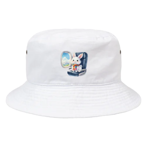 Sitting rabbit（座るウサギ） Bucket Hat