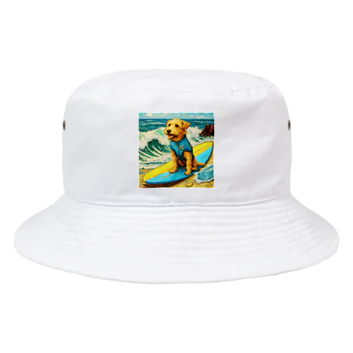 波乗りDog Bucket Hat