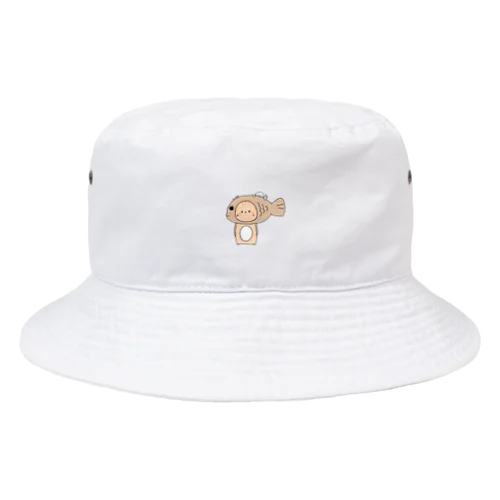 たいやきをかぶるねこ Bucket Hat