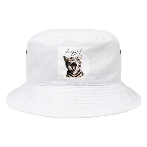 眠たい猫 Bucket Hat