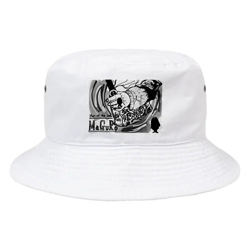 maguro Man of the sea Bucket Hat