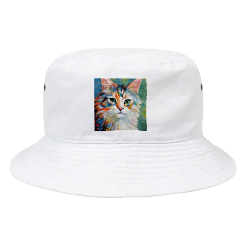 絵の具猫 Bucket Hat