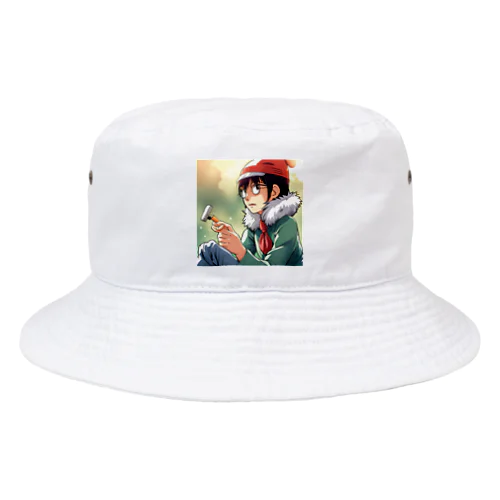 ドット絵のゆうこちゃん Bucket Hat