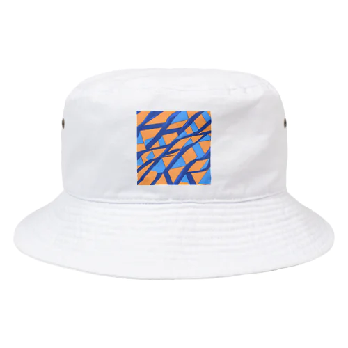 ティールオレンジ Bucket Hat