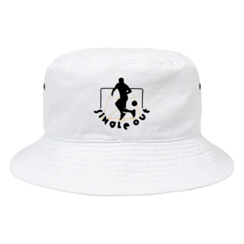 Single outの会社ロゴです Bucket Hat