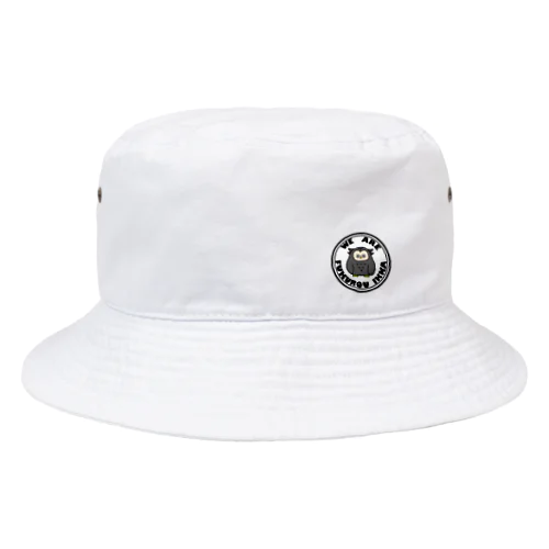 フクロウ一家 Bucket Hat