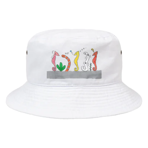 [森図鑑] 仲間に入れて（背景なし） Bucket Hat