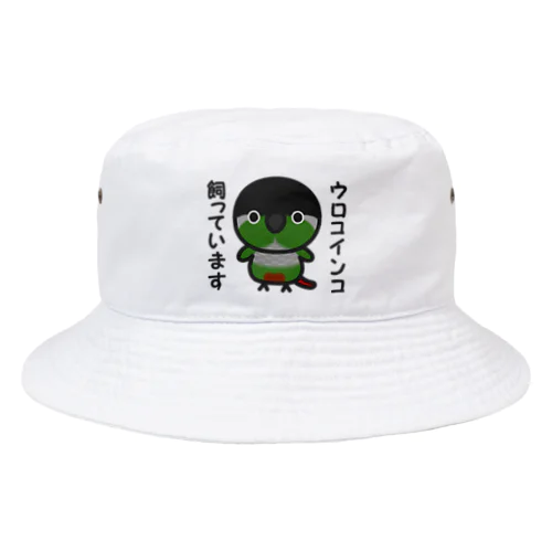 ウロコインコ飼っています Bucket Hat