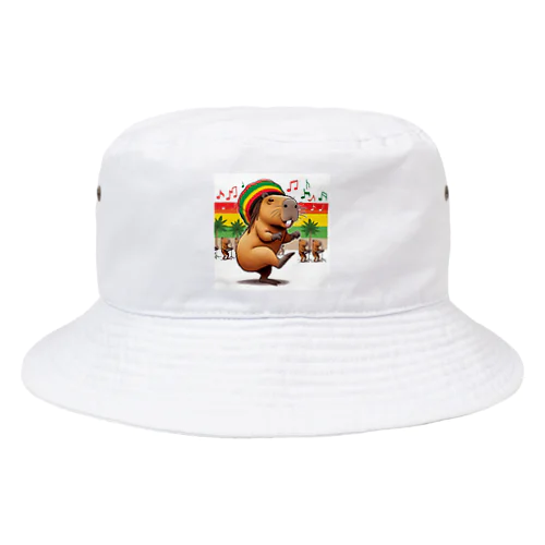 レゲエカピバラ２ Bucket Hat