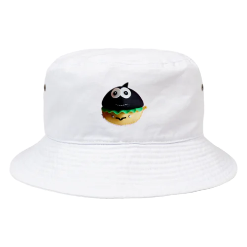 うなぎバーガーのフェルトぬいぐるみ Bucket Hat