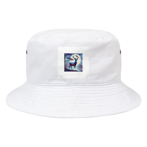 神秘的な鹿 Bucket Hat