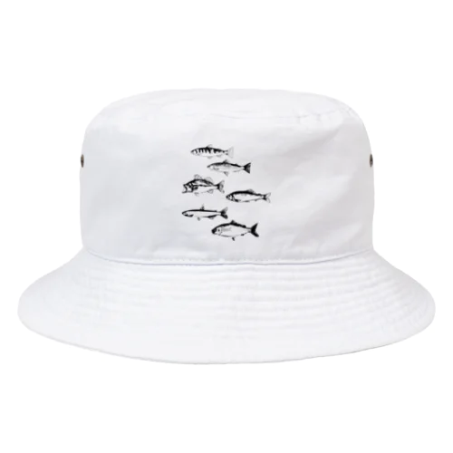 川魚さん Bucket Hat