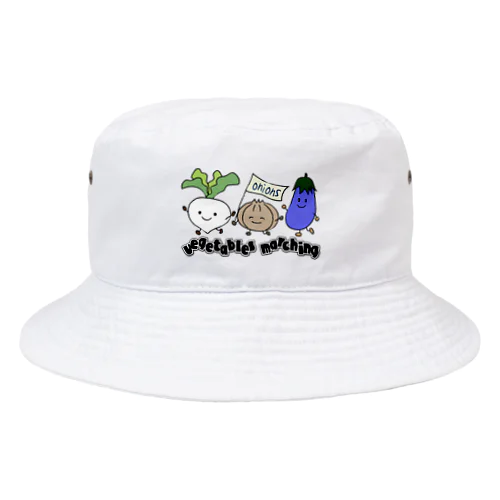 vegetables marching Bucket Hat