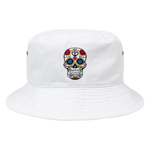 Colorful Skull   カラフル な スカル. はでな 頭蓋骨 Bucket Hat