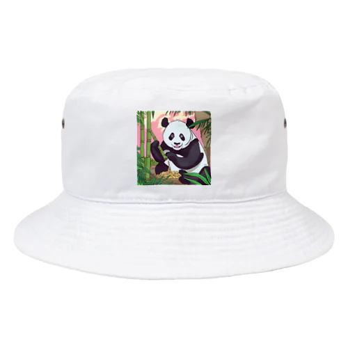 笹のパンダ Bucket Hat