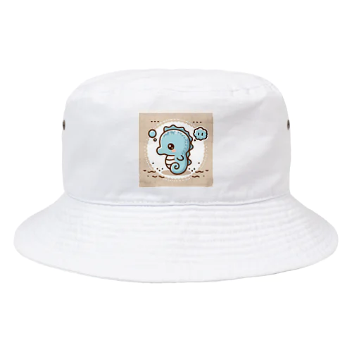 かわいいタツノオトシゴ４ Bucket Hat